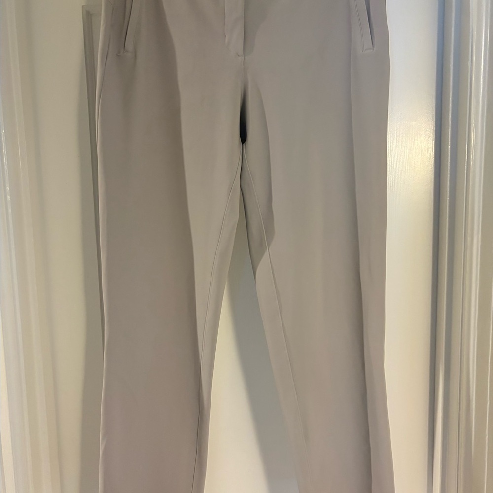 Lululemon Athletica Light Gray Straight Leg Pants